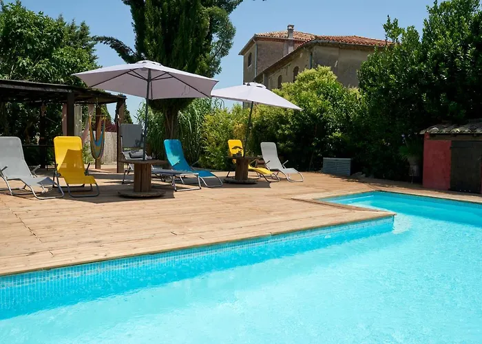 Tatil Evi Domaine Du Prieure Avec Piscine Ancien Couvent & Presbytere Carcassonne