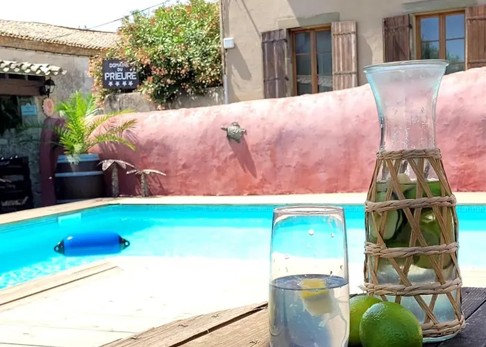 Domaine Du Prieure Avec Piscine Ancien Couvent & Presbytere Tatil Evi *