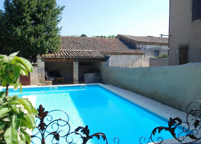 Tatil Evi Domaine Du Prieure Avec Piscine Ancien Couvent & Presbytere *